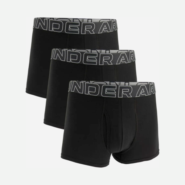 Under Armour Boxer Pack 3 Blk Mn