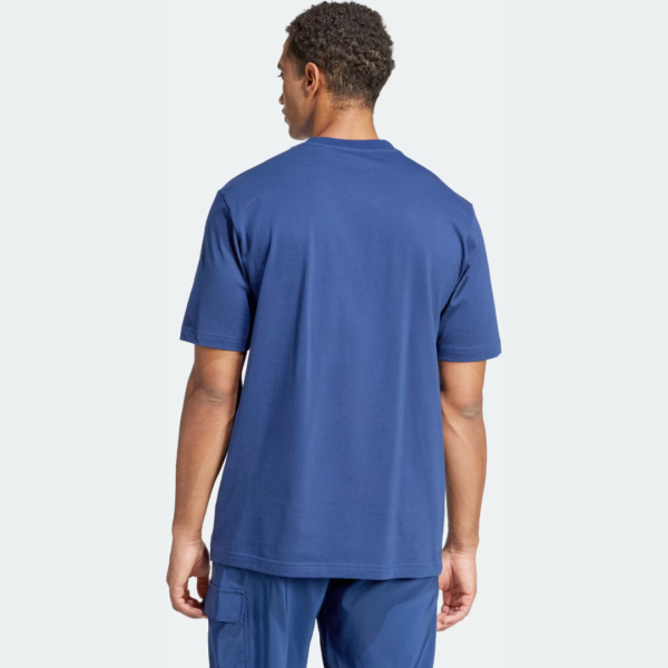 ADIDAS1205202645 Adidas Tshirt Bassic Blu Mn