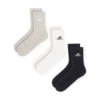 Adidas Socks Blk Gry Whi Ux