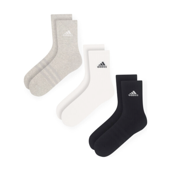 Adidas Socks Blk Gry Whi Ux