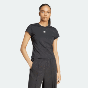 Adidas Tshirt Tee Bassic Blk Wm