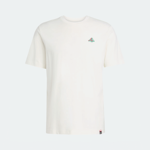 Adidas Tshirt Mini Pizza Whi Mn