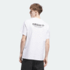 ADIDAS211225203 Adidas Tshirt Bassic Logo Whi Mn