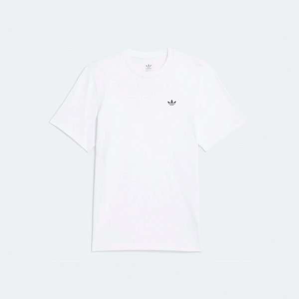 ADIDAS211225204 Adidas Tshirt Bassic Logo Whi Mn