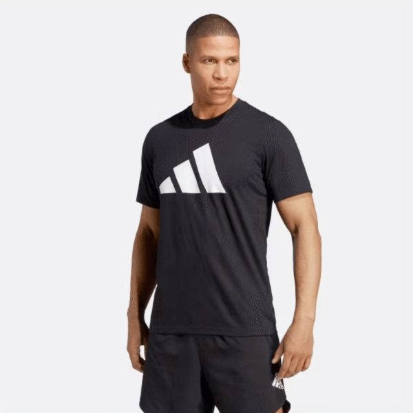 ADIDAS21122542 Adidas Tshirt Bassic Blk Mn
