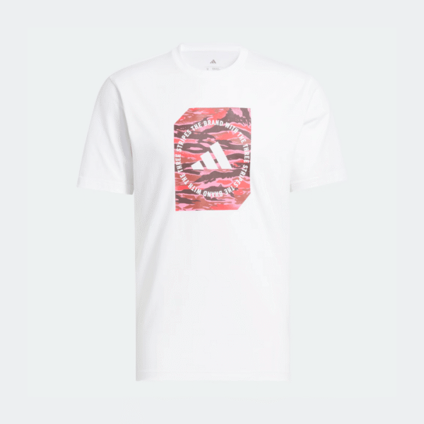 ADIDAS21122594 Adidas Tshirt Graphic Tee Whi Mn