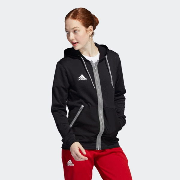Adidas Jacket Full Zip Blk Wm