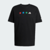 ADIDAS29062682 Adidas Tshirt Classic World Cup 26 Blk Mn