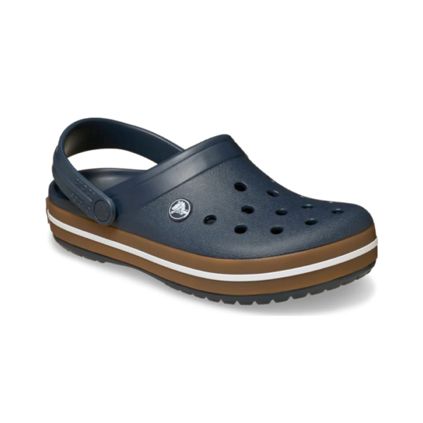 Crocs Classic Gum Clog in Navy