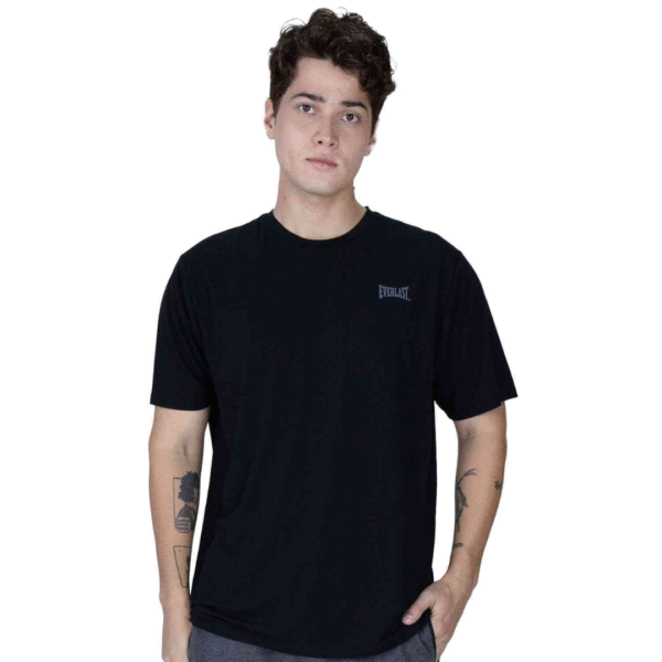 Everlast Tshirt Bassic Blk Mn