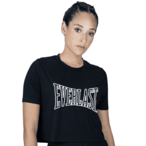 Everlast Crop Top Classic Blk Wm