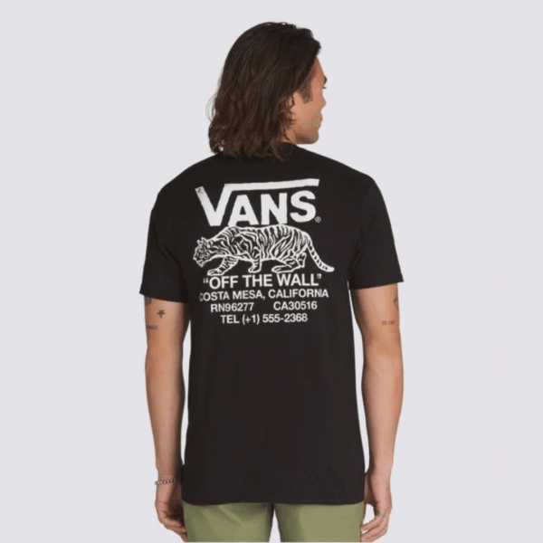 Vans Tshirt Jaguar Classic Blk Mn