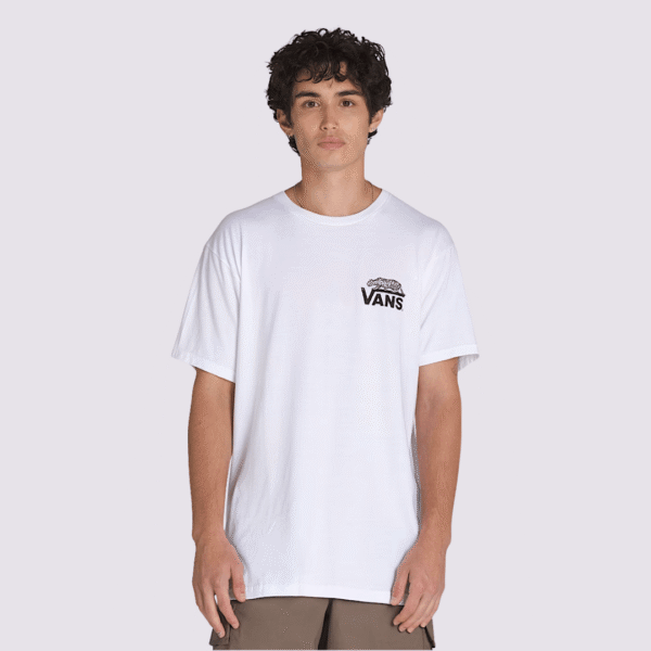 Vans Tshirt Jaguar Classic Whi Mn