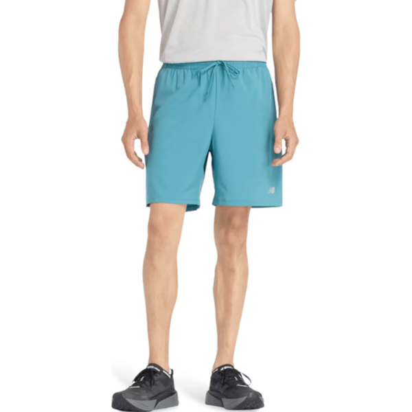 NB180520261 New Balance Short Bassic Gre Mn