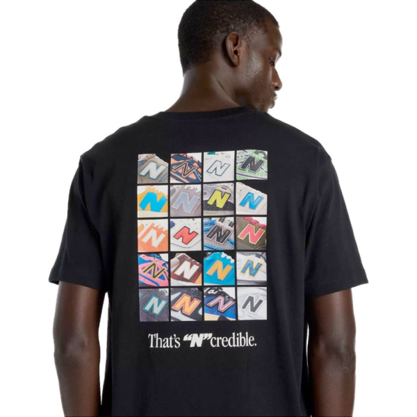 NB1805202615 New Balance Tshirt Classic Blk Mn