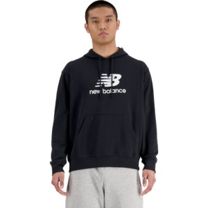 New Balance Hoodie Blk Mn