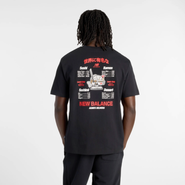 NB1805202627 New Balance Tshirt Classic Blk Mn