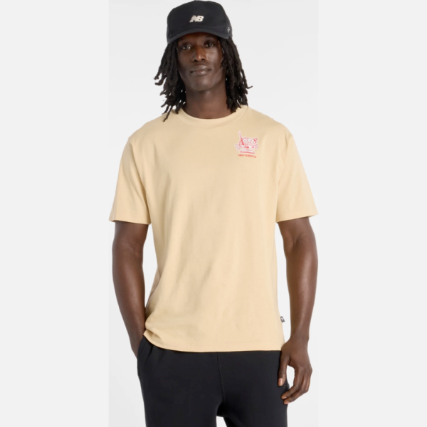 NB1805202630 New Balance Tshirt Ramen Classic Bei Mn