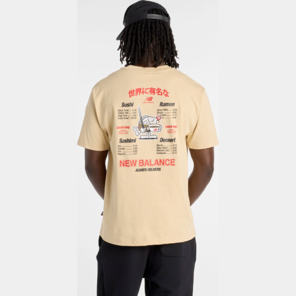 NB1805202631 New Balance Tshirt Ramen Classic Bei Mn