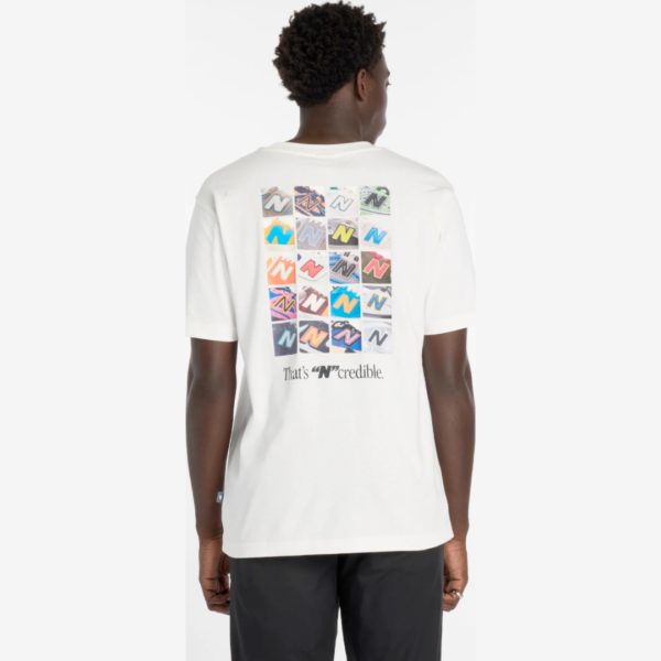 NB1805202636 New Balance Tshirt Classic Whi Mn