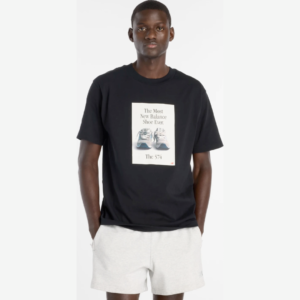 New Balance Tshirt Bassic Blk Mn