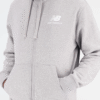 New Balance Jacket Fleece Gry Mn