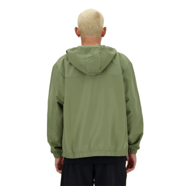 New Balance Jacket Graphic Full Zip Gre Mn