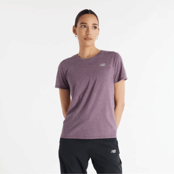 New Balance Tshirt Tech Trainning Pur Wm