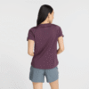 New Balance Tshirt Run Pur Wm