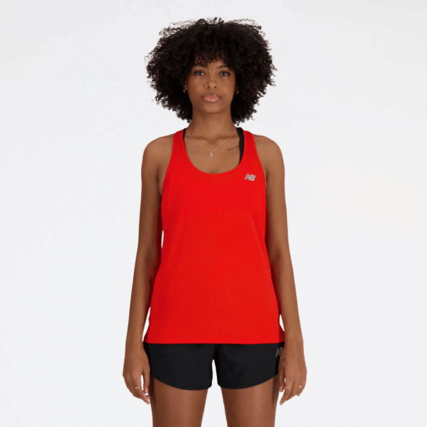 New Balance Tank Red Wm