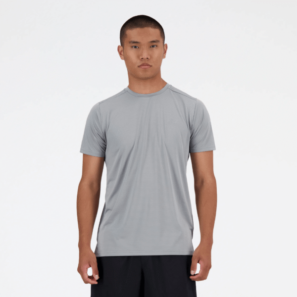 New Balance Tshirt Trainning Gry Mn