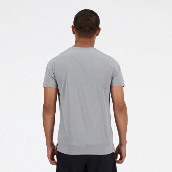 New Balance Tshirt Trainning Gry Mn
