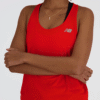 New Balance Tank Red Wm