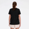 New Balance Tshirt Sleeve Blk Wn