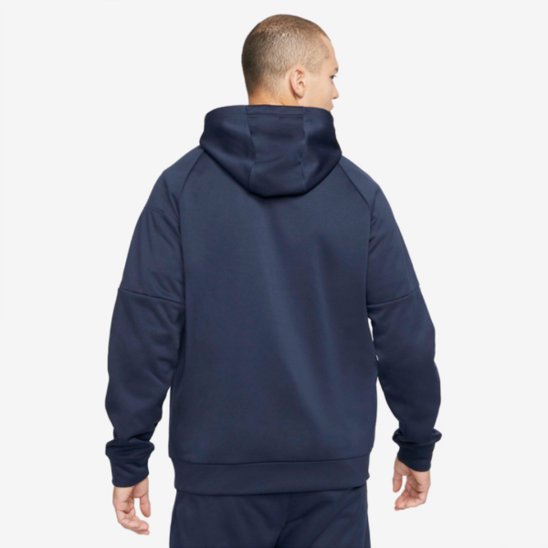 Nike Therma Hoodie Blu Mn
