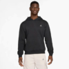 Nike Hoodie Jordan Brooklyn Fleece Blk Mn
