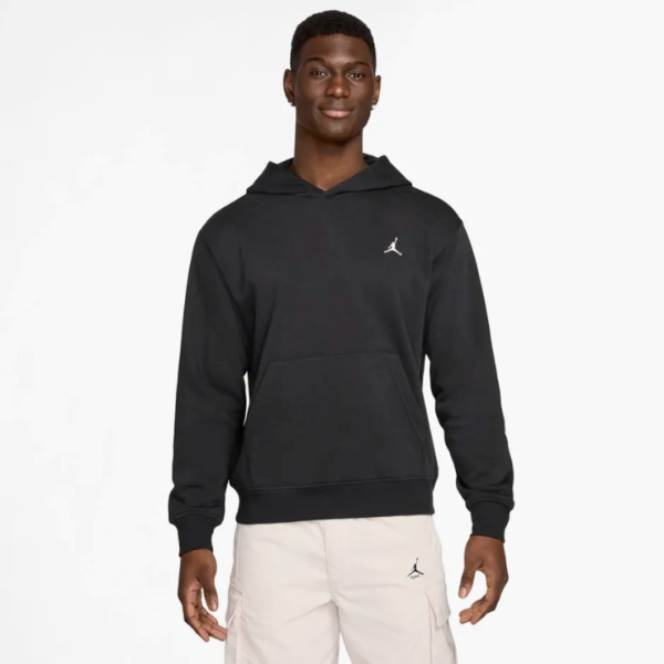 Nike Hoodie Jordan Brooklyn Fleece Blk Mn