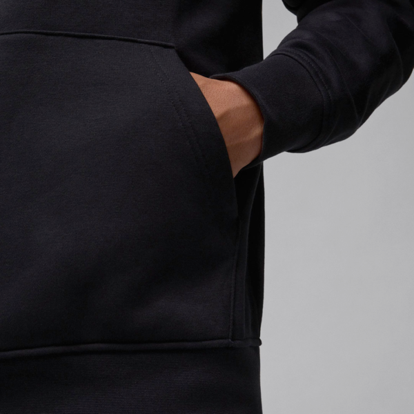 Nike Hoodie Jordan Brooklyn Fleece Blk Mn
