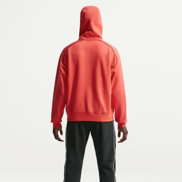 Nike Hoodie Air Fleece Red Mn