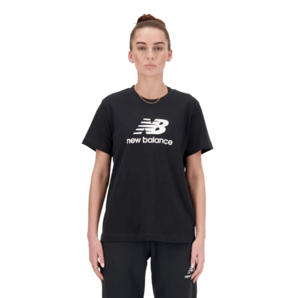 New Balance Tshirt Essentials Blk Wm