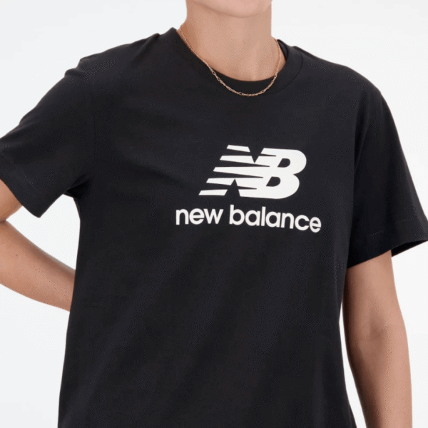 New Balance Tshirt Essentials Blk Wm