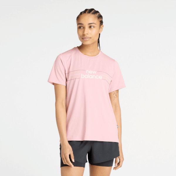 New Balance Tshirt Df Pin Wm