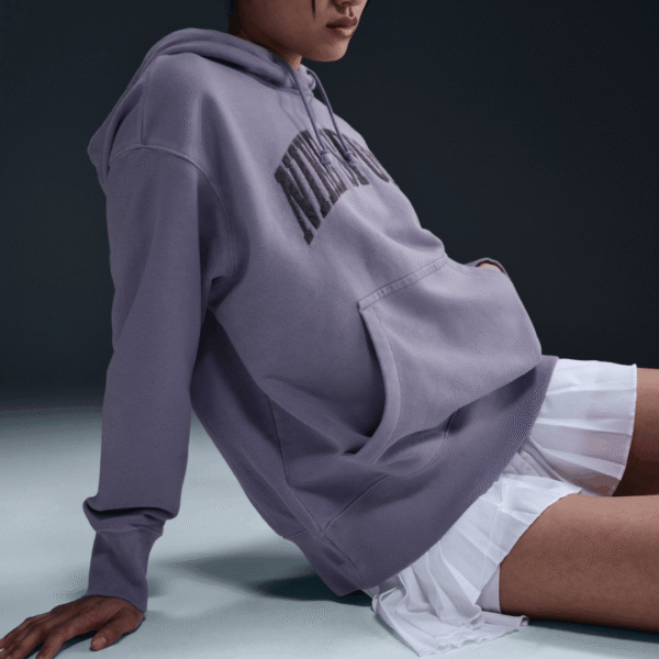 Nike Hoodie Phoenix Wash Pur Wm