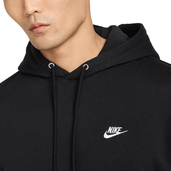 Nike Hoodie Bassic Blk Mn
