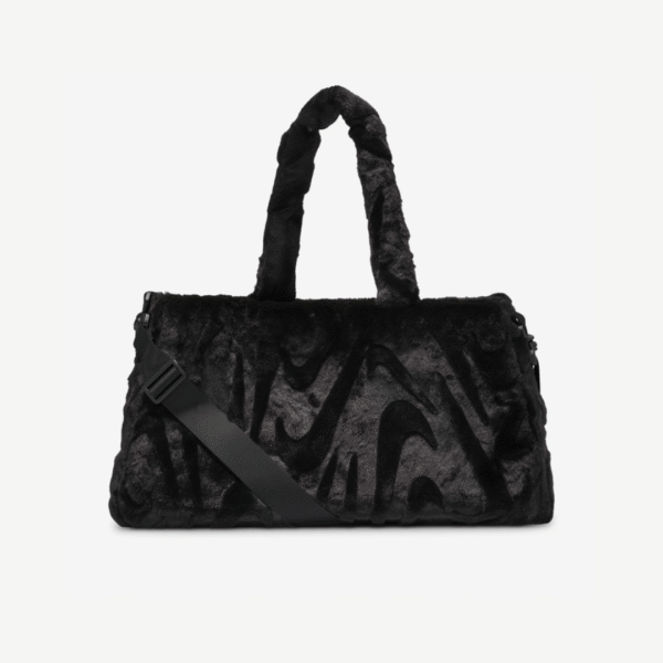 Nike Faux Fur Tote 10L Blk Wm