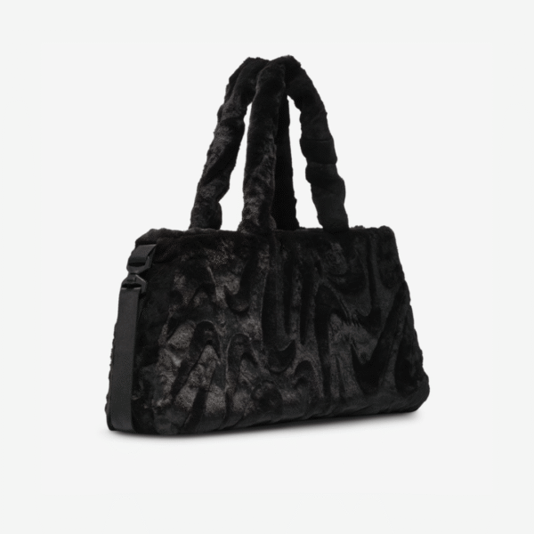 Nike Faux Fur Tote 10L Blk Wm