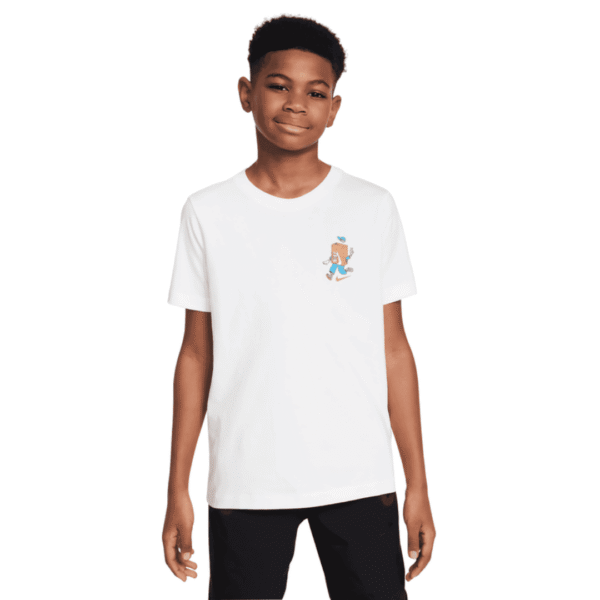Nike Tshirt Just Do It Whi Kids
