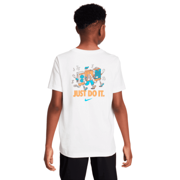Nike Tshirt Just Do It Whi Kids