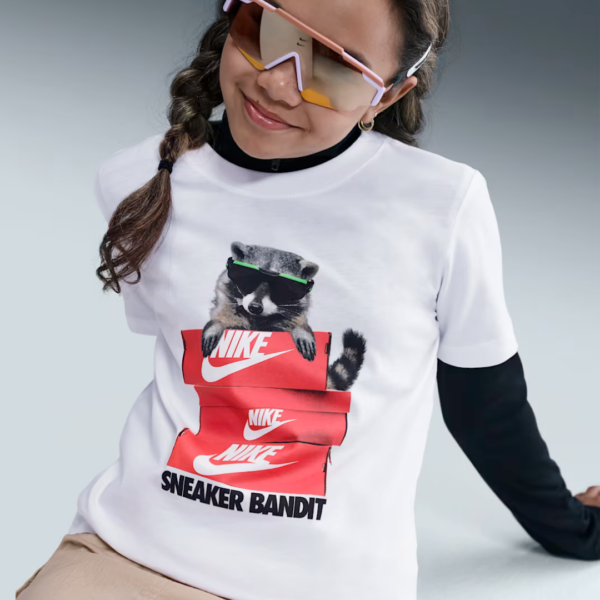 Nike Tshirt Sportswear Whi Kids