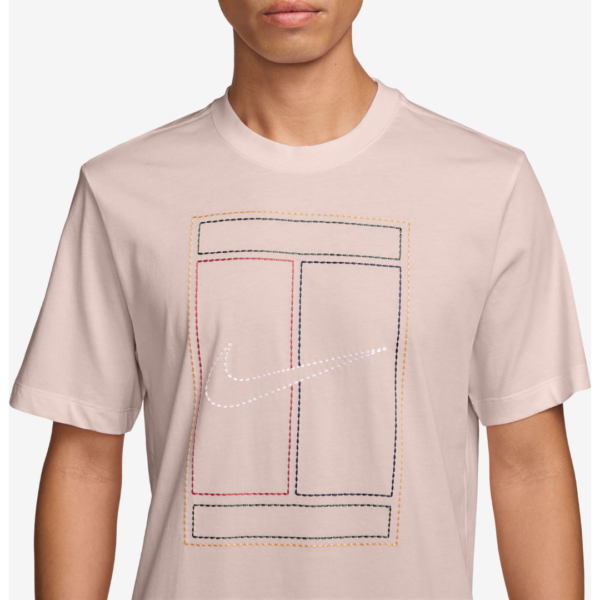 NIKE070926112 Nike Tshirt Court Heritage Mn